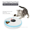 Six Meals Feeder อัตโนมัติขายส่ง Auto Smart Timed Pet Dog Cat Wet Food Container Timer Dispenser Feeder